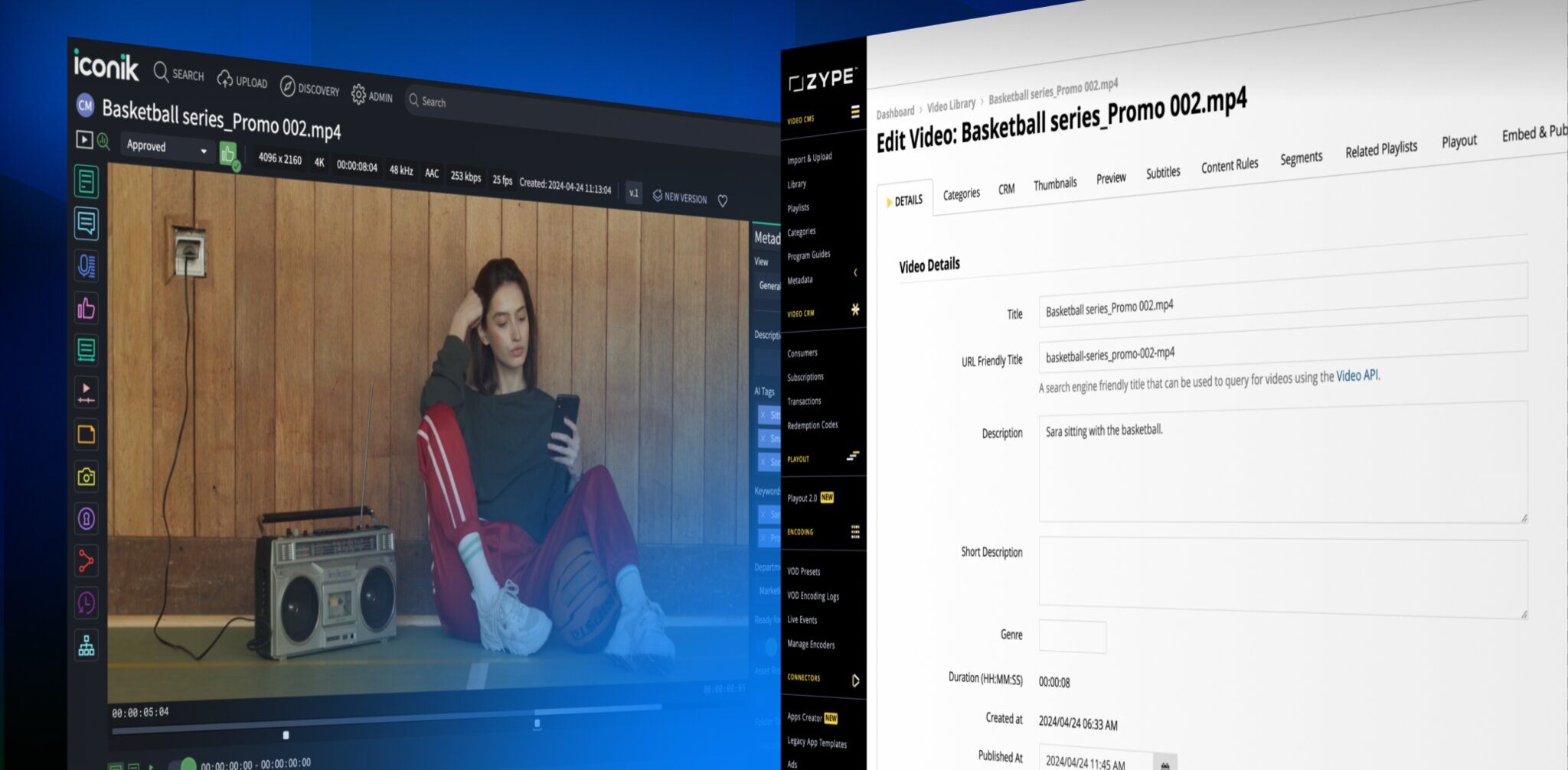 Zype x iconik integration - communicating - Blog Feature Image - 7-lowres